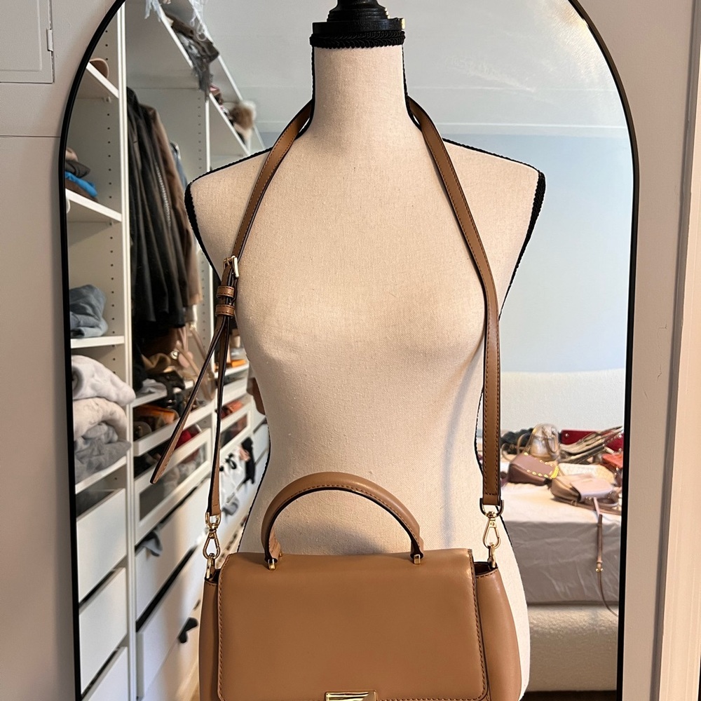 MICHAEL Michael Kors Tan Satchel Bag